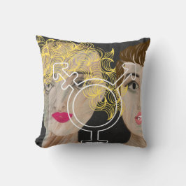 Transgender Kärlek Kudde