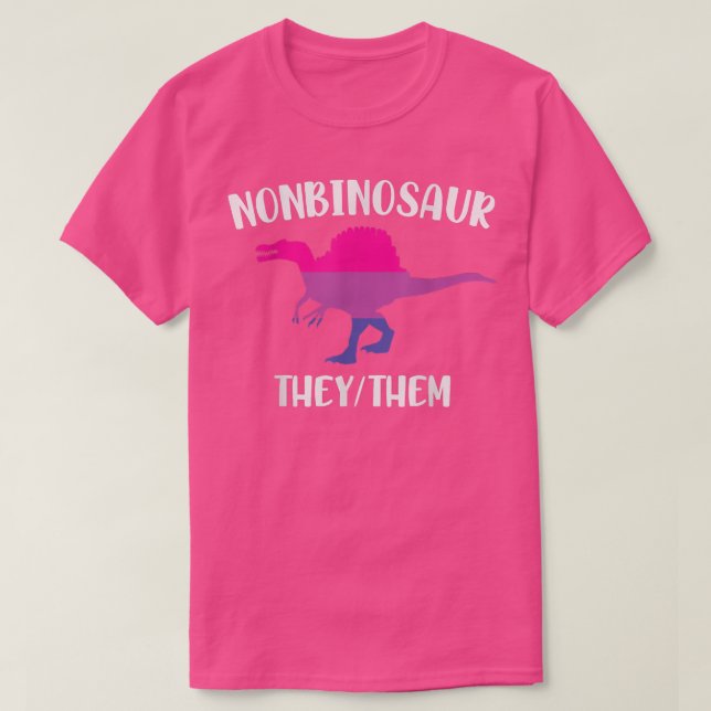 Transgender Nonbinary Pronouns LGBTQ Pride Awarene T Shirt (Design framsida)