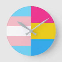 Transgender Pansexuell Dual Stolthetsflagga