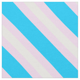Transgender Pride Fabric av Yard (diagonal) Tyg