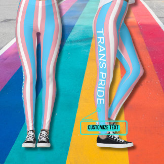 Transgender Pride Firande Leggings