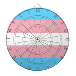 Transgender Pride Flagga - HBT Rainbow Darttavla