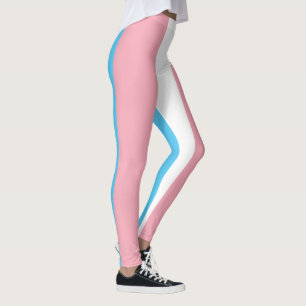 Transgender Pride Flagga - HBT Rainbow Leggings