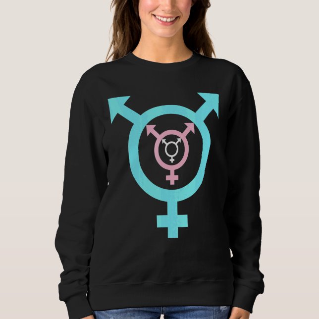 Transgender Pride LGBT Transgenders LGBTQ Transgen T Shirt (Framsida)