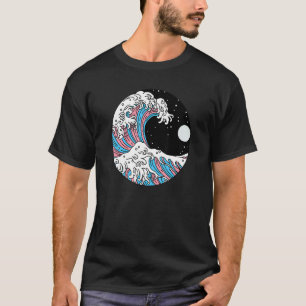 Transgender Pride LGBTQ Trans Flagga LGBT Japanska T Shirt