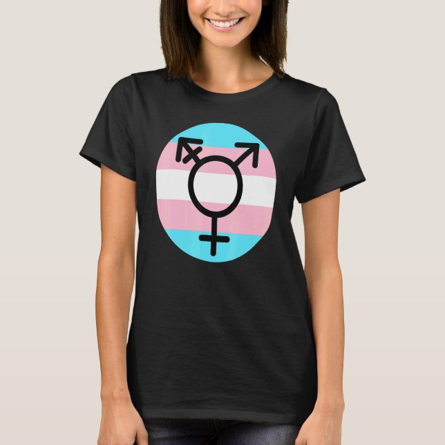 Transgender Pride Lgbtqia Kärlek Manar Women Broth T Shirt (Framsida)