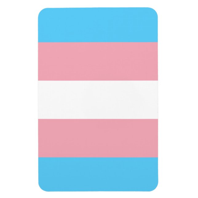 Transgender Pride Magnet (Vertikal)