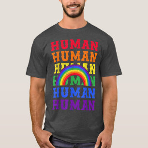 Transgender Rainbo i HBT Flagga i månaden Gay prid T Shirt