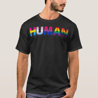 Transgender Rainbo i HBT Flagga i månaden Gay prid T Shirt