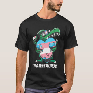 Transgender Rex Kärlek Trans Pride Dino Lgbt Trans T Shirt