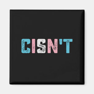 Transgender stolthet är inte rolig HBTQ Trans flag Magnet