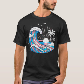 Transgender Stolthet Lgbtq Trans Flagga - Japanska T Shirt