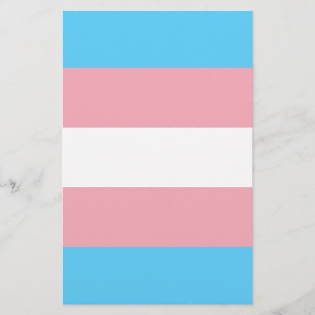 Transgender stolthetsflagga flygblad (Framsidan)