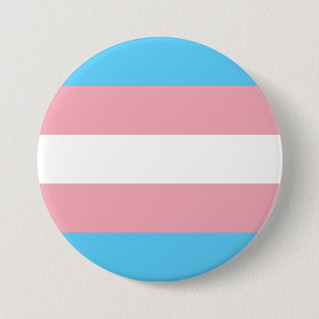Transgender stolthetsflagga knapp (Framsida)