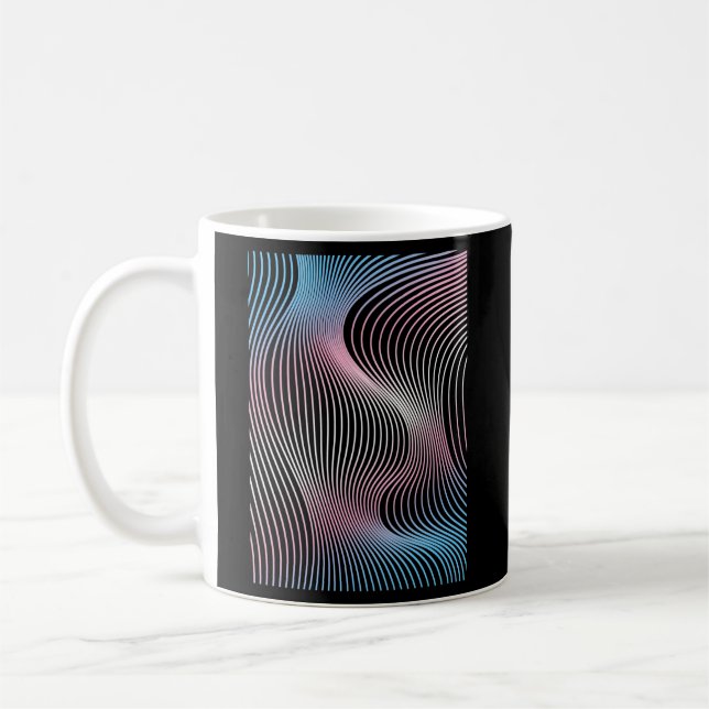 Transgender Trans-Pride Kaffemugg (Vänster)