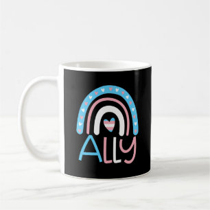 Transgender Transniy Ally Pride Month Gift Kaffemugg
