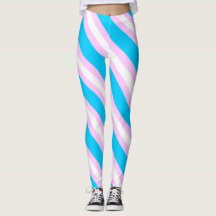 Transgenderflagga Leggings