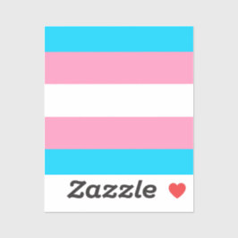 Transgenderflagga | LGBTQIA+ Klistermärken