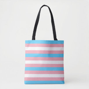 Transgenderflagga Tygkasse