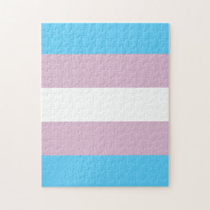 Transgenderflaggapussel Pussel
