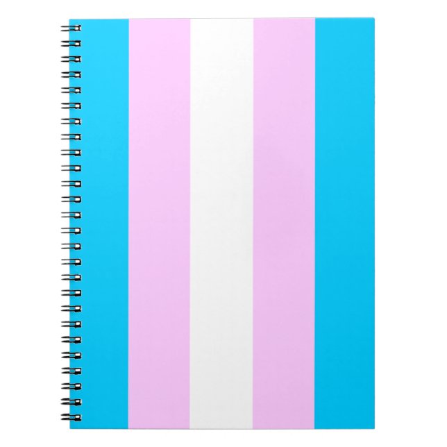 Transgenderprideanteckningsbok Anteckningsbok (Framsidan)