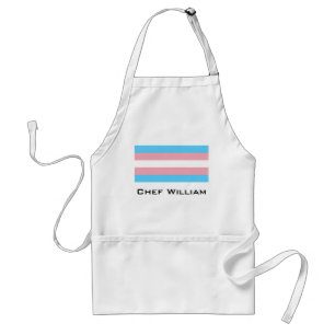 Transgenderprideflagga Förkläde