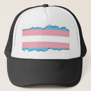 Transgenderprideflagga Keps