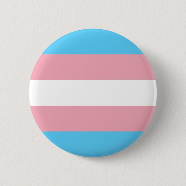 Transgenderprideflagga Knapp (Framsida)