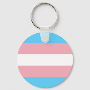 Transgenderprideflagga - LGBT-regnbåge Nyckelring
