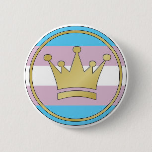 Transgenderpridekrona Knapp
