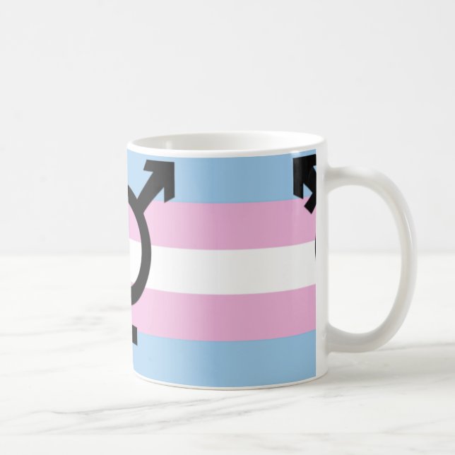 Transgenderpridemugg Kaffemugg (Höger)