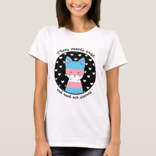Transgenderservicekattunge T Shirt