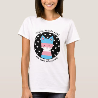 Transgenderservicekattunge T Shirt