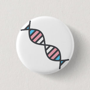 Transgenens DNA-Pride Flagga Knapp