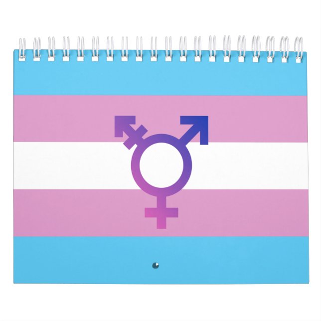 Transgenens Pride och symbol Kalender (Omslag)