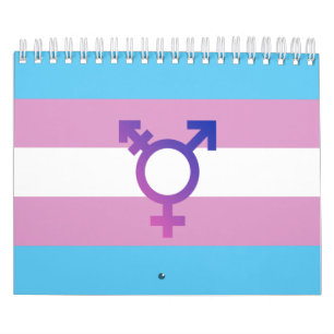 Transgenens Pride och symbol Kalender