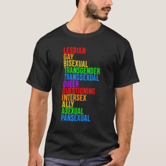 Transgensproud av humant lgbt Flagga i månaden Gay T Shirt