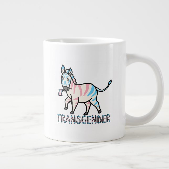 Transgenzebran Jumbo Mugg (Höger)