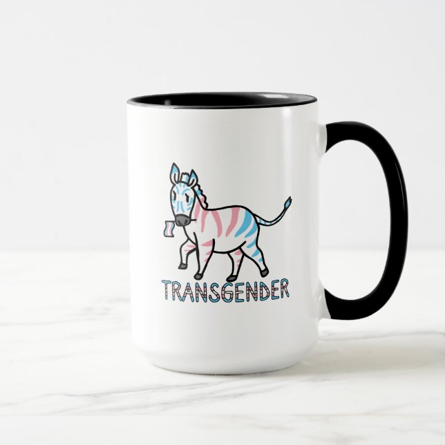 Transgenzebran Mugg (Höger)