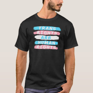 TransHöger är humant Rättigheter Transgender Lgbtq T Shirt