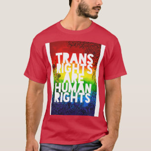 TransHöger är mänskliga Höger 3 T Shirt