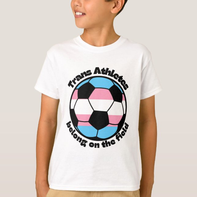 Transidrottare fotboll t shirt (Framsida)