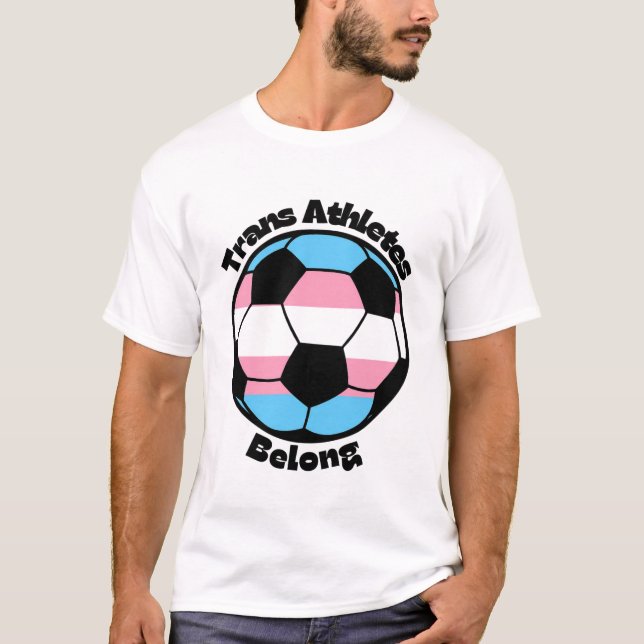 Transidrottare - Fotboll T Shirt (Framsida)