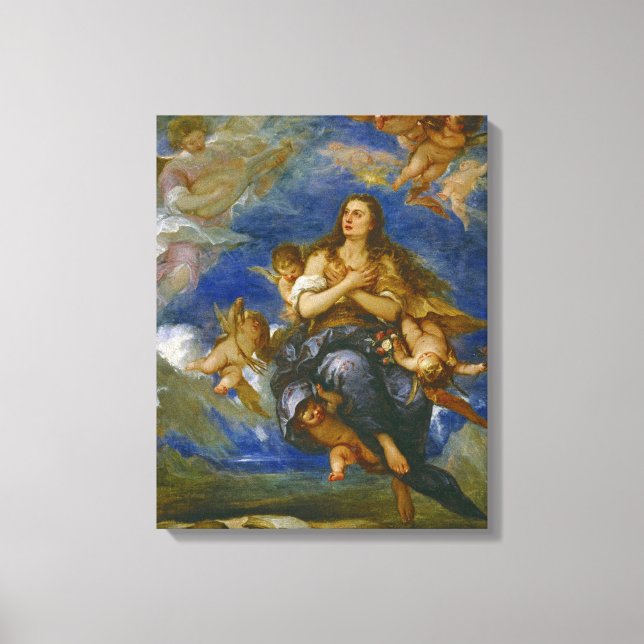 Transiito de le Magdalena - Jose Claudio Antolinez Canvastryck (Framsida)