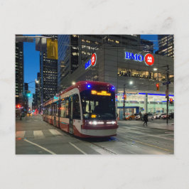 Transit Toronto Postcard 004 - Flexity at Kung/Bay Vykort