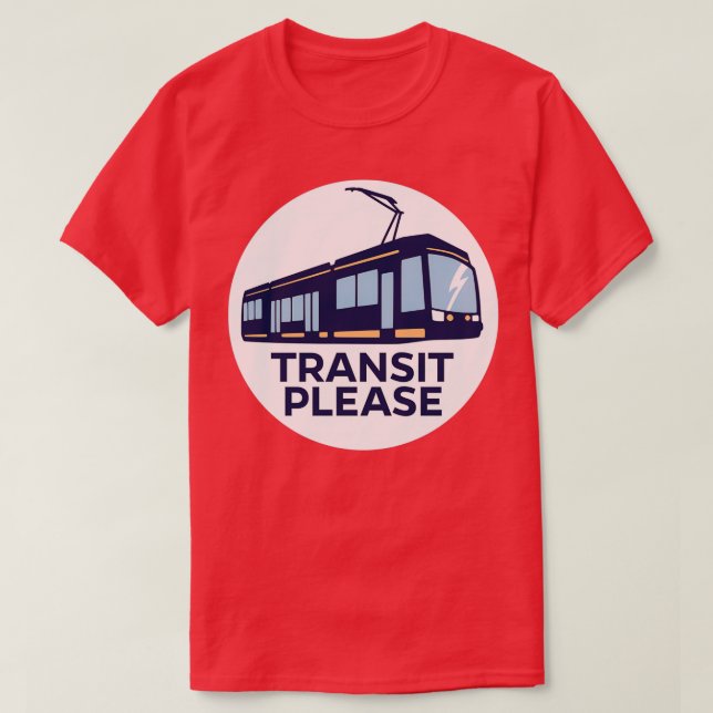 TRANSITERA SNABBT i en cirkel T Shirt (Design framsida)