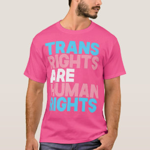 Transiterade Höger är LGBTQ-prid T Shirt