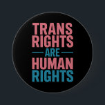 Transiterande Höger är Pridet för mänskliga Rättig Knapp<br><div class="desc">TransHöger är HBT-Pridet för mänskliga Rättigheter</div>