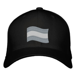 Transiterat Pride-Flagga Broderad Keps