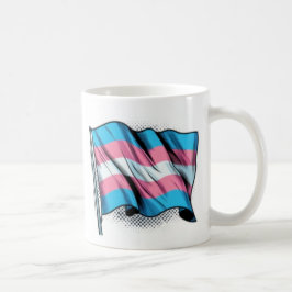 Transiterat Pride-Flagga Kaffemugg